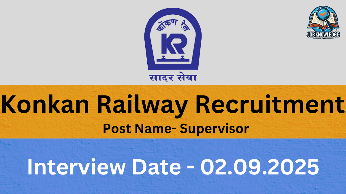 For "Konkan Railway Recruitment.png": Konkan Railway Recruitment for Supervisor.