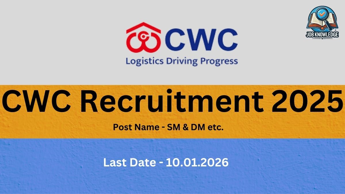 "A recruitment advertisement for the Airports Authority of India (AAI) featuring a yellow-orange and blue color scheme. The top section displays the official AAI logo alongside a 'Job Knowledge' logo. Centered in large, bold text is 'AAI Recruitment 2025,' followed by 'Post Name - Senior Assistant & Junior Assistant'. The bottom blue band prominently states the last date to apply as 11.01.2026."